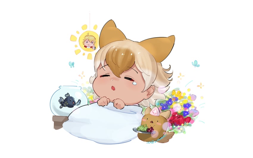 coyote, coyopotato, and leo kliesen (kemono friends and 2 more) drawn by beleven
