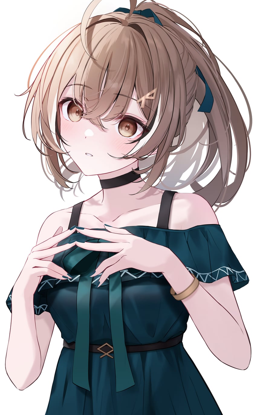 nanashi mumei (hololive and 1 more) drawn by sonoha_shiki