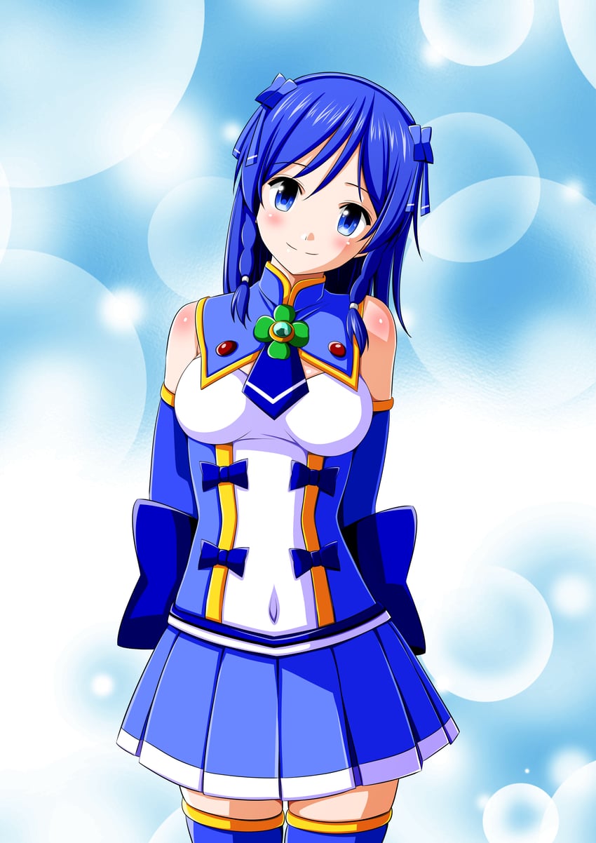 shimono aoi and clover cobalt (original and 1 more) drawn by koeda0111