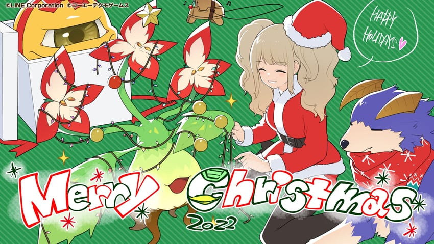suezo, tiger, plant, and piishi (monster farm and 1 more)