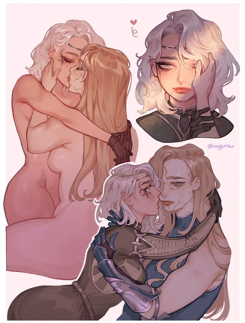 dame aylin and isobel (dungeons & dragons and 2 more) drawn by ahageao49