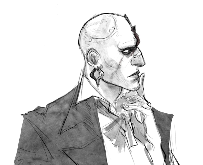 efron weisz (identity v) drawn by corpsachriste