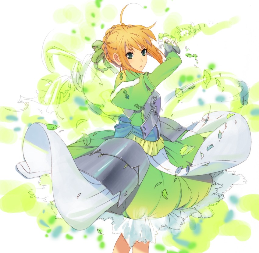 artoria pendragon and saber (fate and 1 more) drawn by umishima_senbon