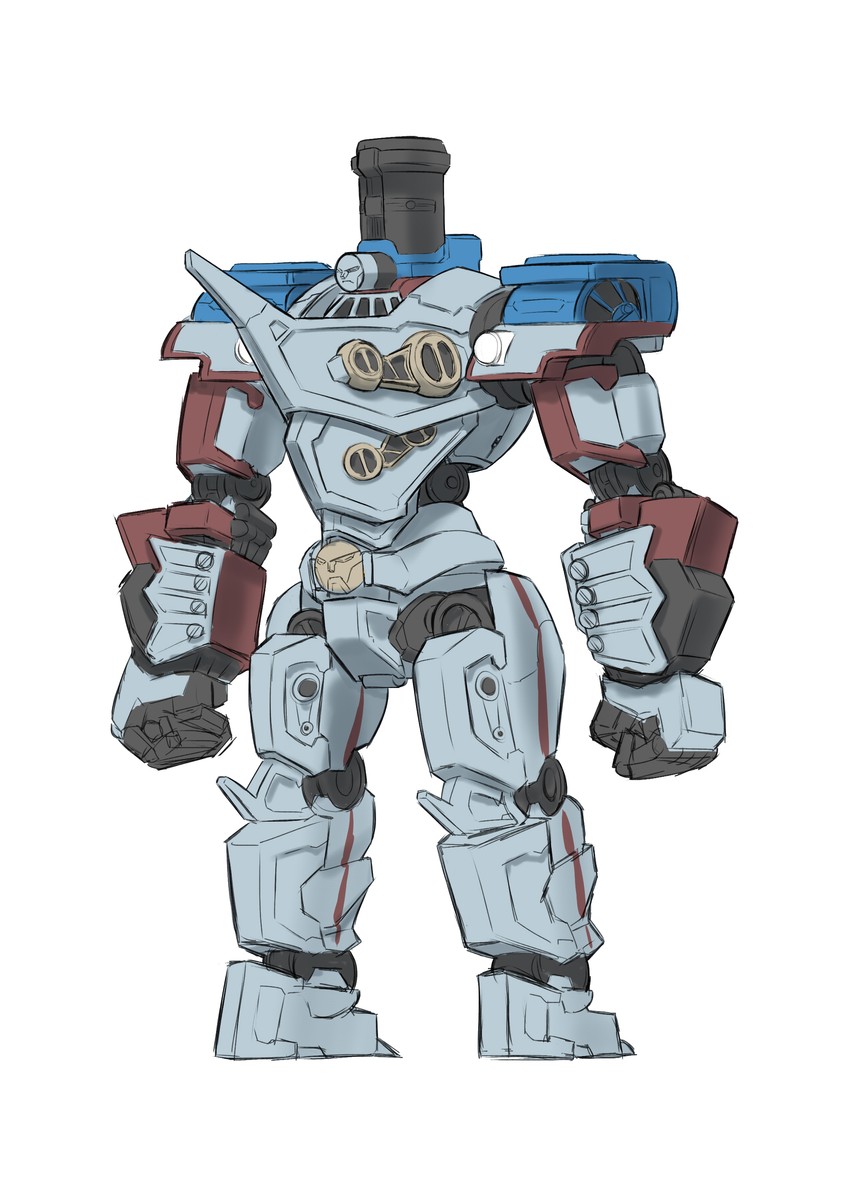 thomas the tank engine (pacific rim and 1 more) drawn by cosmikaizer