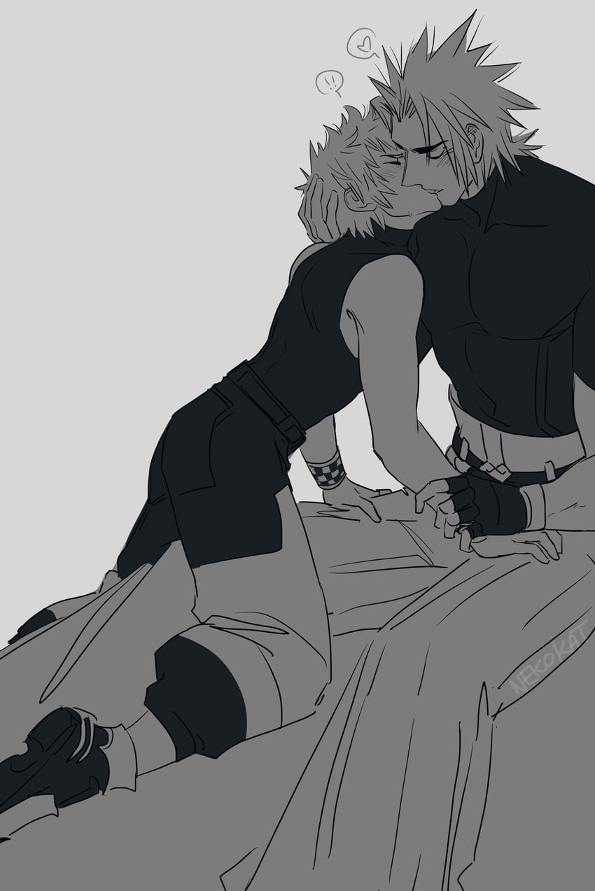 ventus and terra (kingdom hearts and 1 more) drawn by nekokat42
