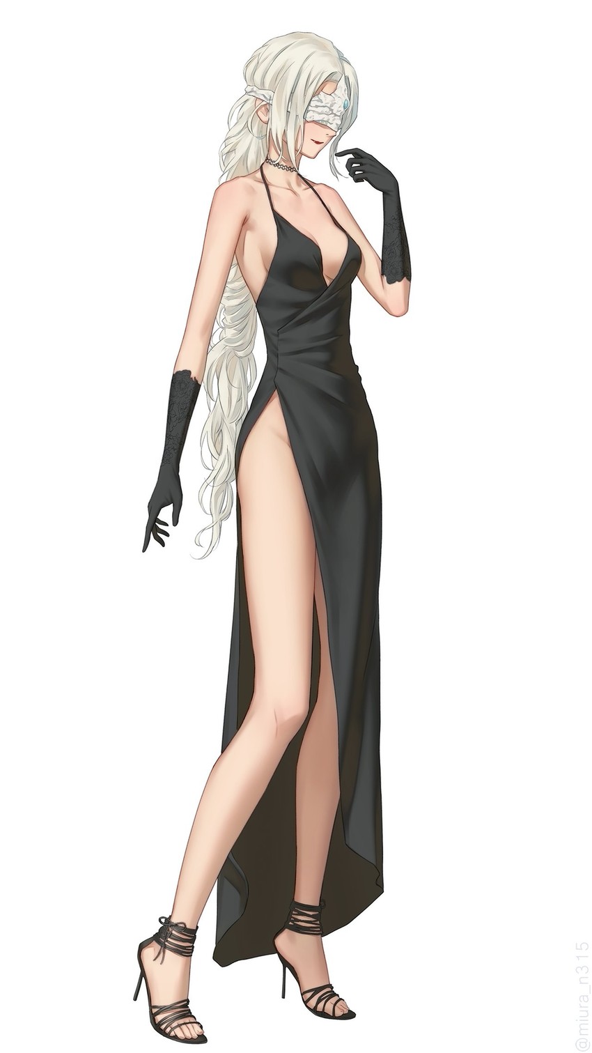 fire keeper (dark souls and 1 more) drawn by miura-n315