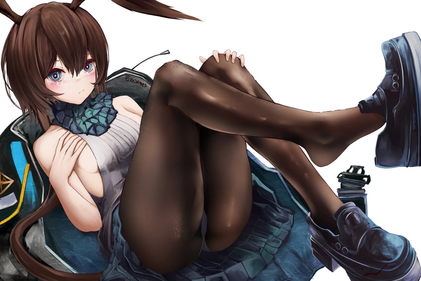 amiya (arknights) drawn by kainines