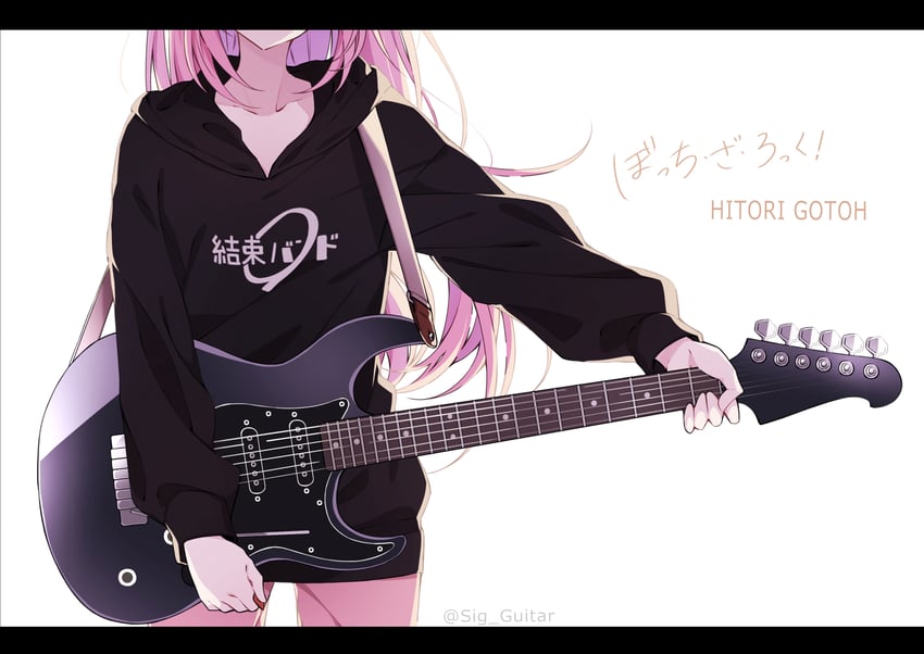 gotoh hitori (bocchi the rock!) drawn by shigure_(sigre)