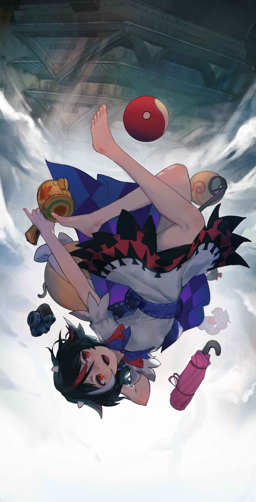 kijin seija (touhou and 1 more) drawn by siyumu