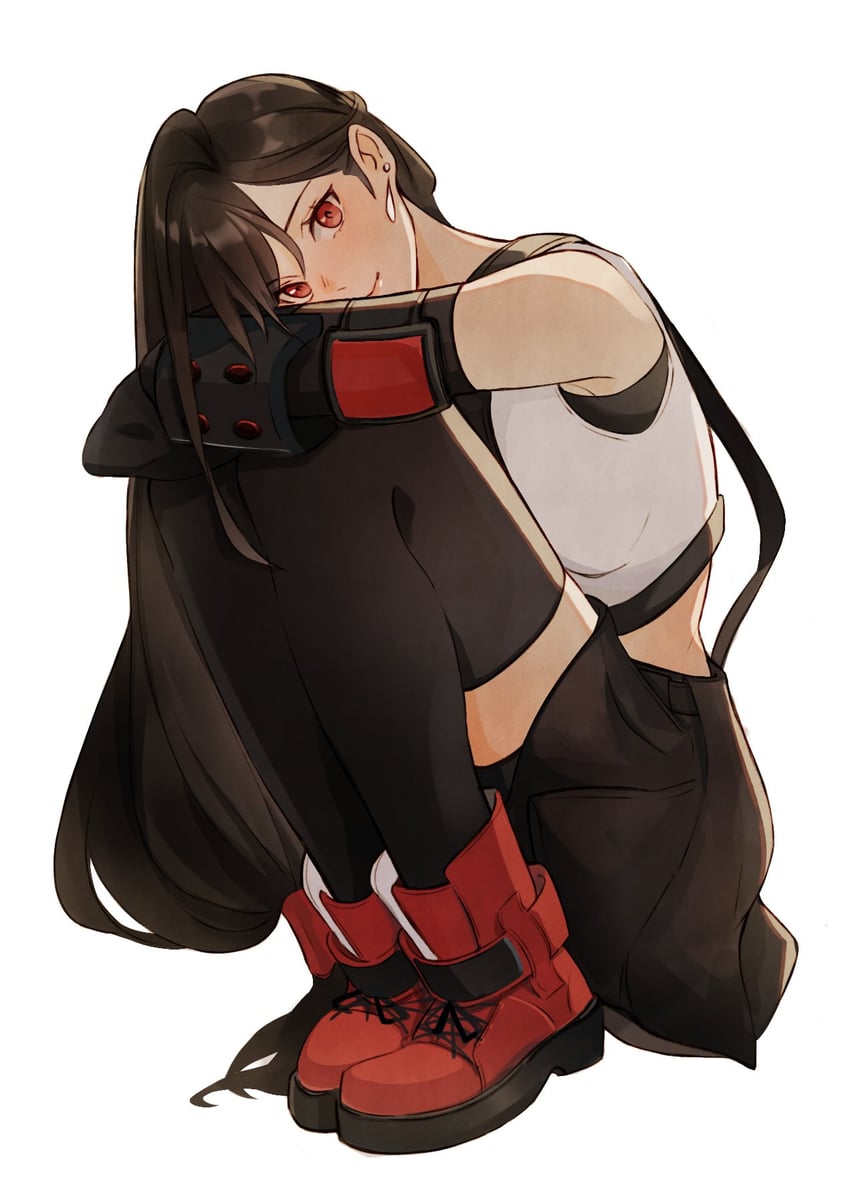 tifa lockhart (final fantasy and 2 more) drawn by mmariesr