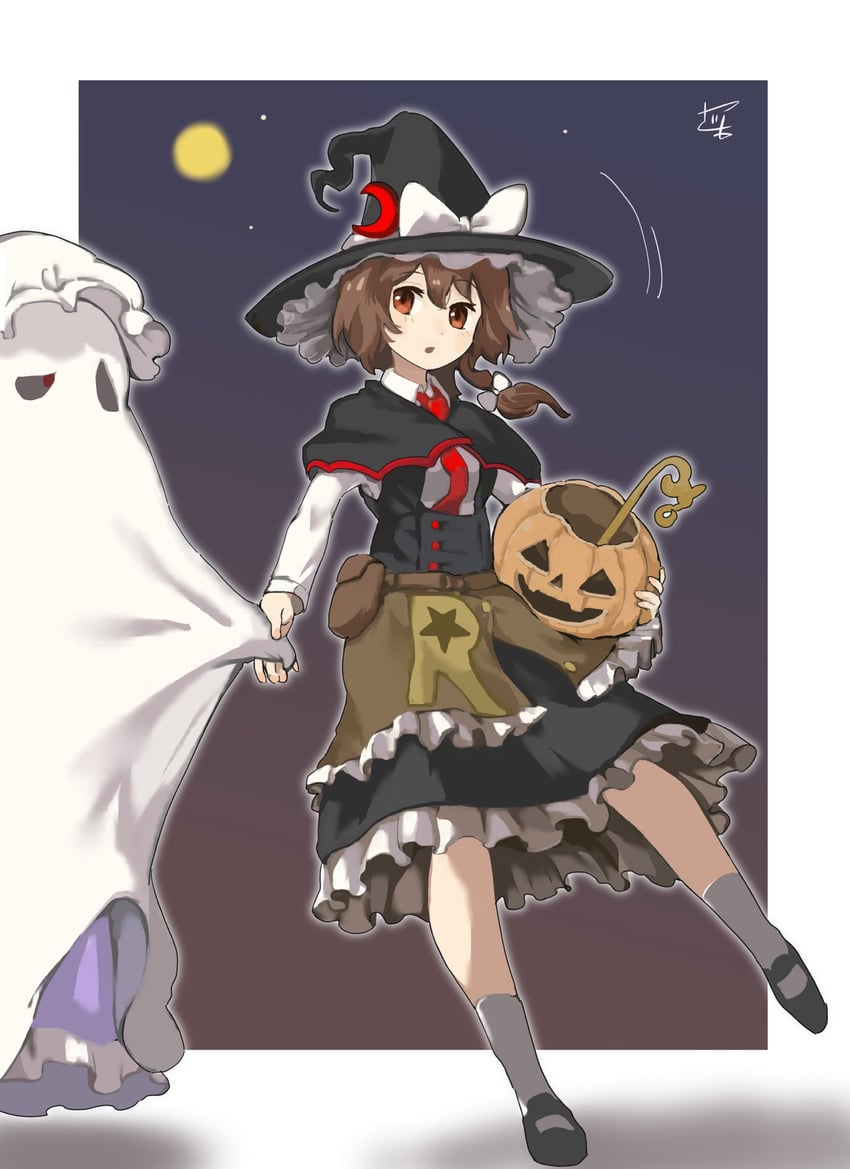 kirisame marisa, usami renko, and maribel hearn (touhou and 1 more) drawn by yanotsuki18