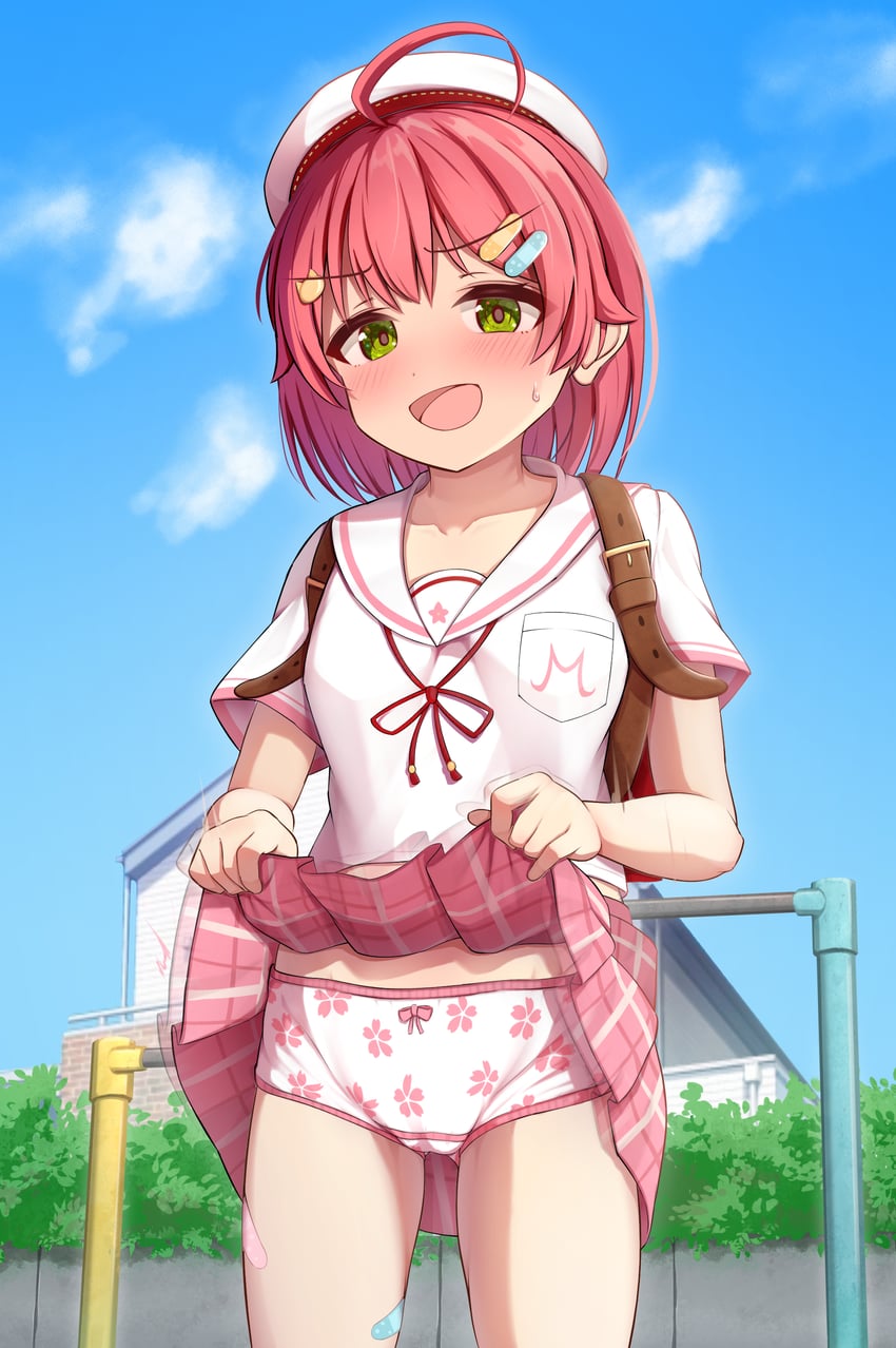 sakura miko (hololive) drawn by non_non_moral