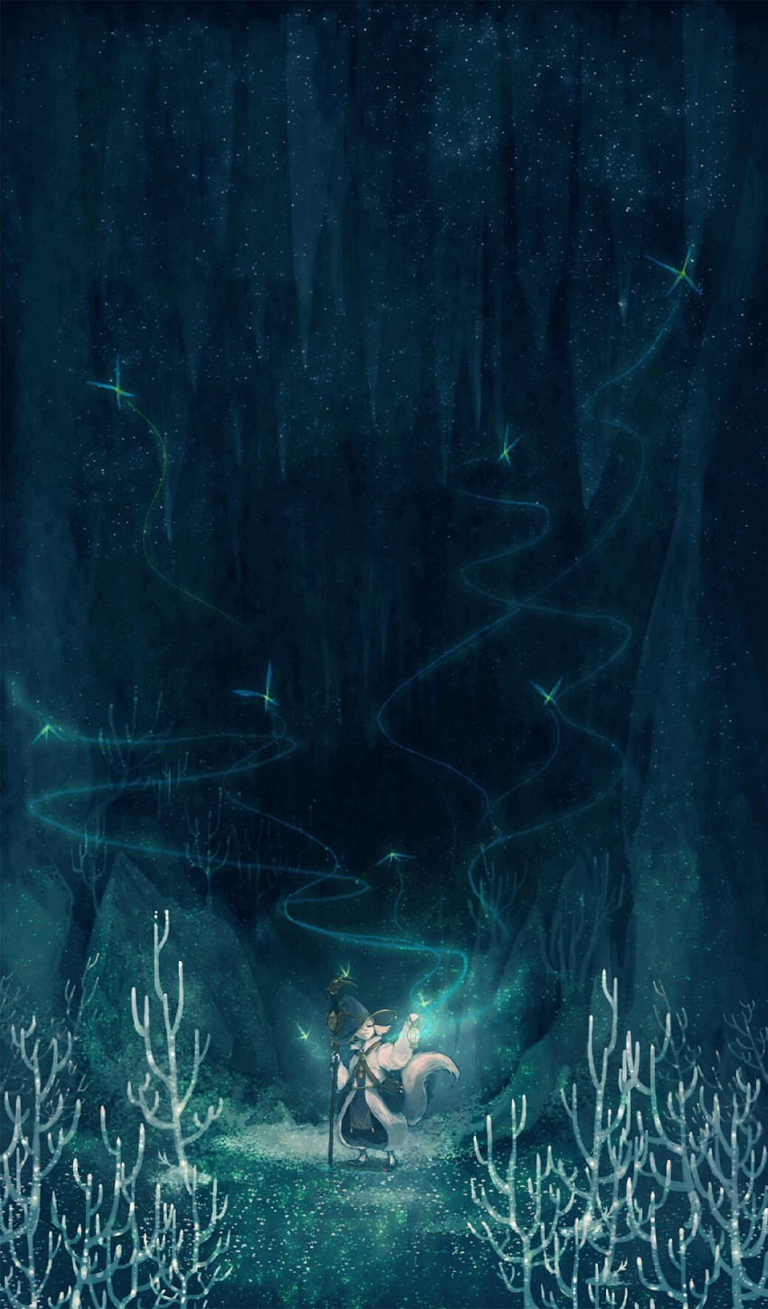 pixiv fantasia and 1 more drawn by aohato