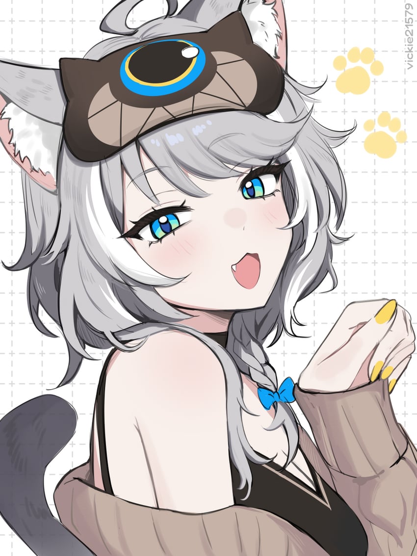 cipher (honkai and 1 more) drawn by vickie_(cryingrobot)