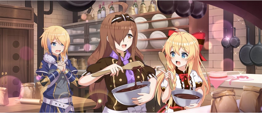 wiz, iris, and claire (kono subarashii sekai ni shukufuku wo! and 1 more)