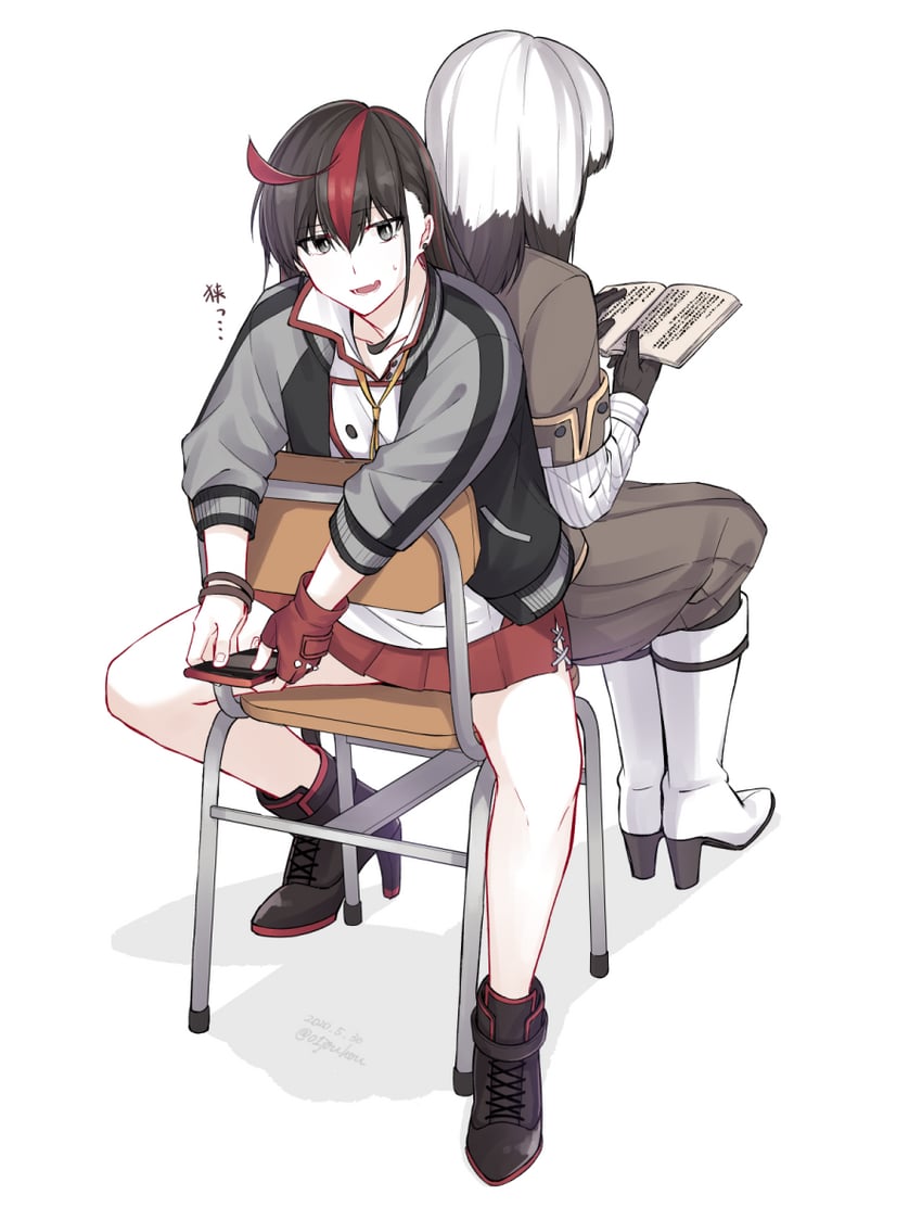 satsuki yomi and inago akira (toji no miko) drawn by jouhou