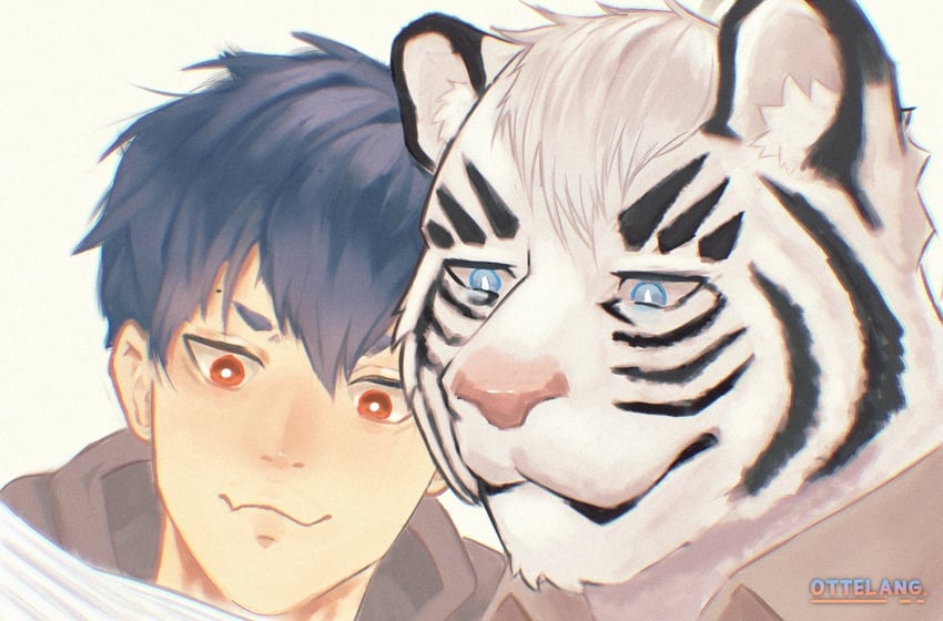 torano jiu and yano kaisei (torano tantei jimusho e youkoso) drawn by ottelang