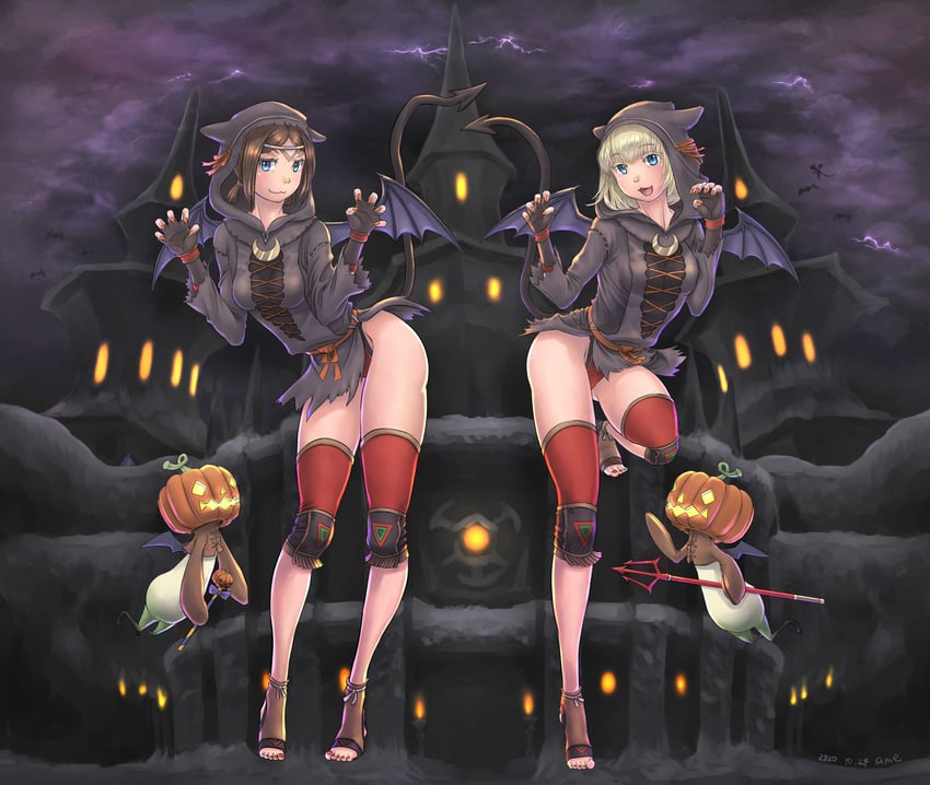 adventurer and mandragora (final fantasy and 1 more) drawn by cactus41747280