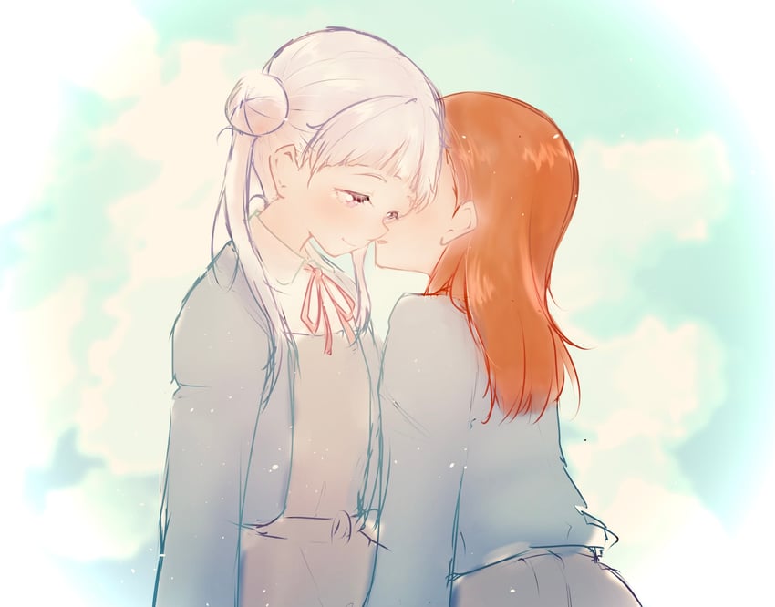shibuya kanon and arashi chisato (love live! and 1 more) drawn by katsuragi_(webmaster909)