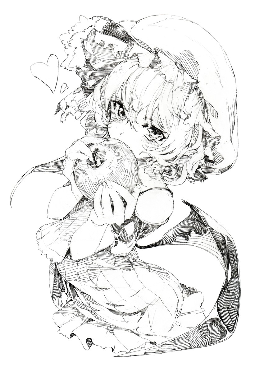 remilia scarlet (touhou) drawn by oshake