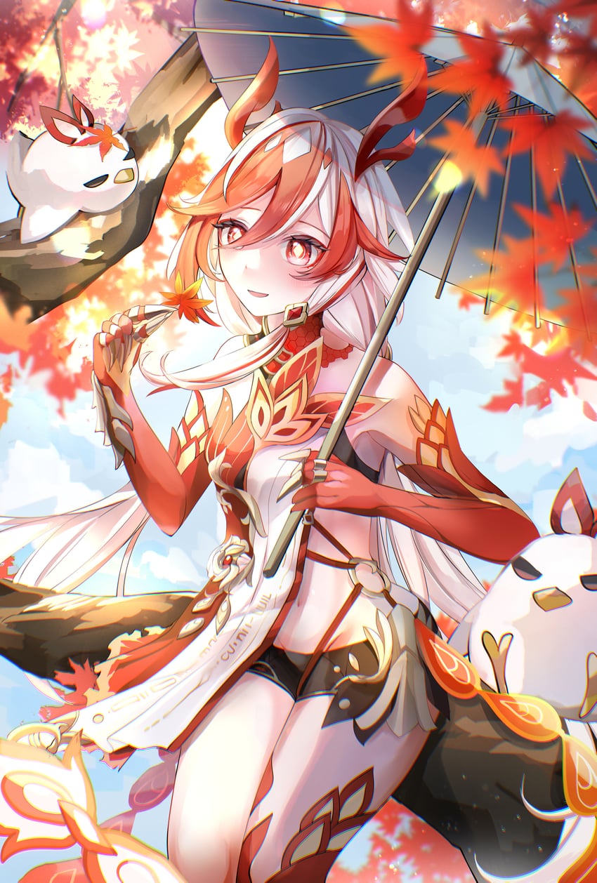 fu hua and jingwei (honkai and 1 more) drawn by ec44gp4lflmi1wz