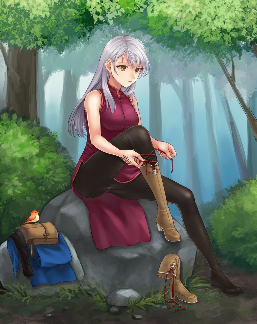 micaiah and yune (fire emblem and 1 more) drawn by hazuki_(nyorosuke)