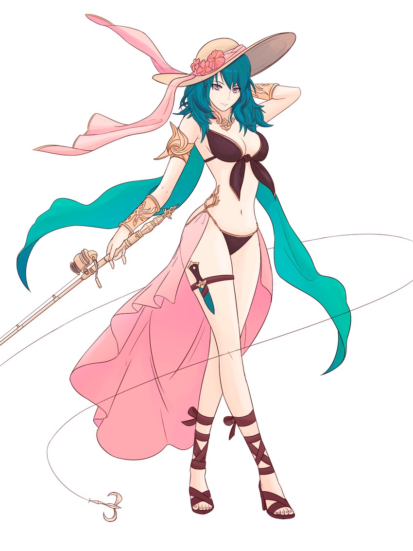 female byleth (fire emblem and 1 more) drawn by truejekart