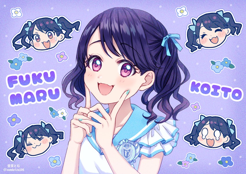 fukumaru koito (idolmaster and 1 more) drawn by soramame_tomu