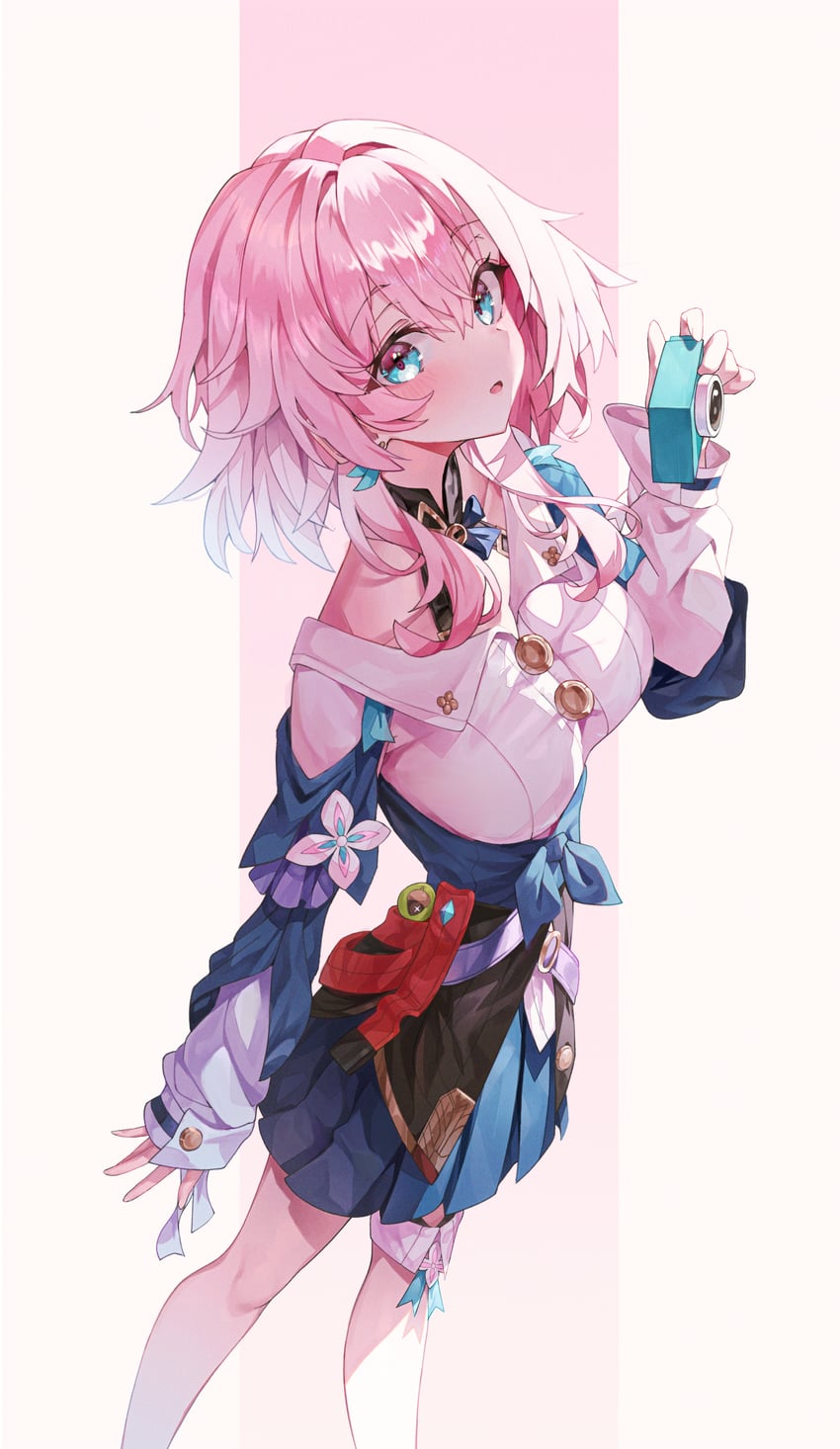 march 7th (honkai and 1 more) drawn by indol
