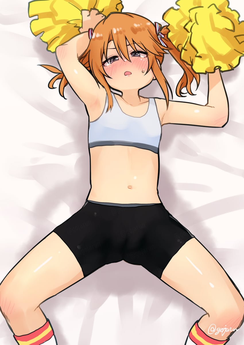 yuuki haru (idolmaster and 2 more) drawn by gojarun
