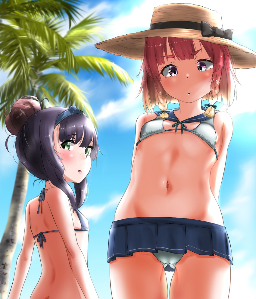 etorofu and matsuwa (kantai collection) drawn by tama_(tamago)
