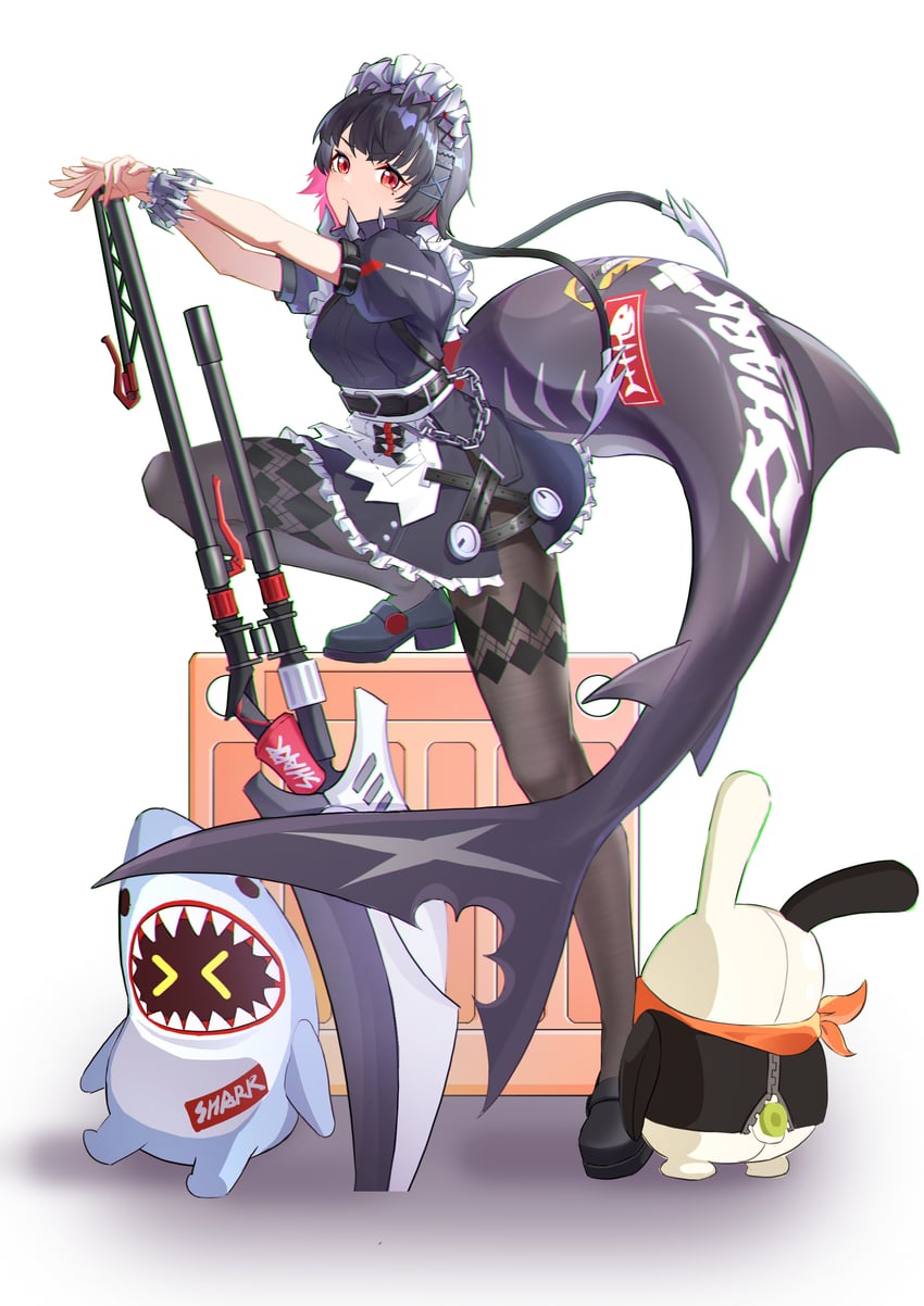 ellen joe and sharkboo (zenless zone zero) drawn by lord-erica