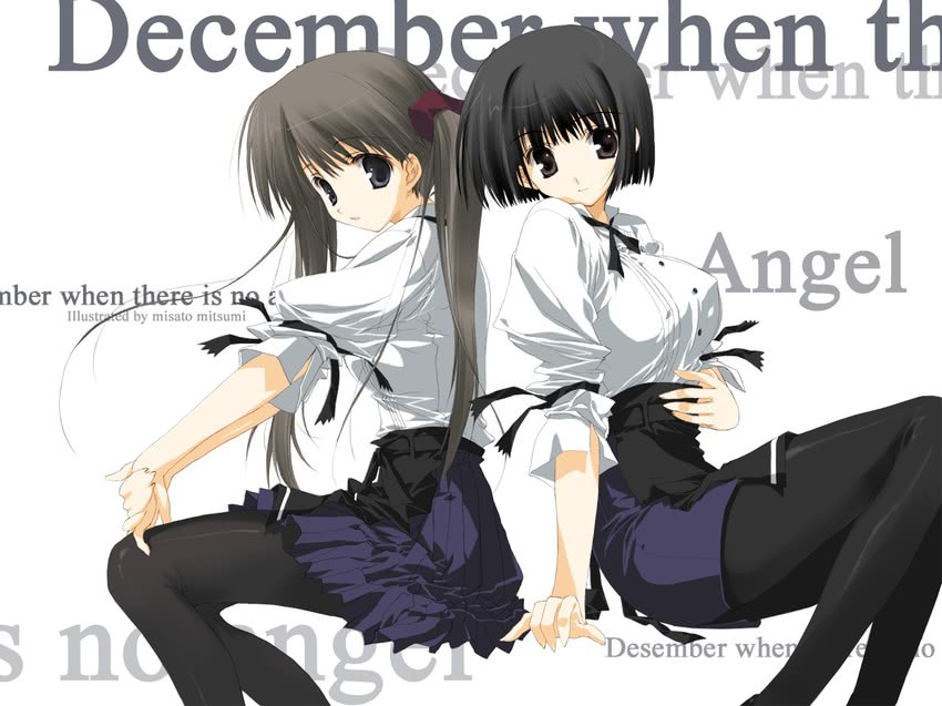 sumadera yukio and asou asuna (tenshi no inai 12-gatsu) drawn by mitsumi_misato