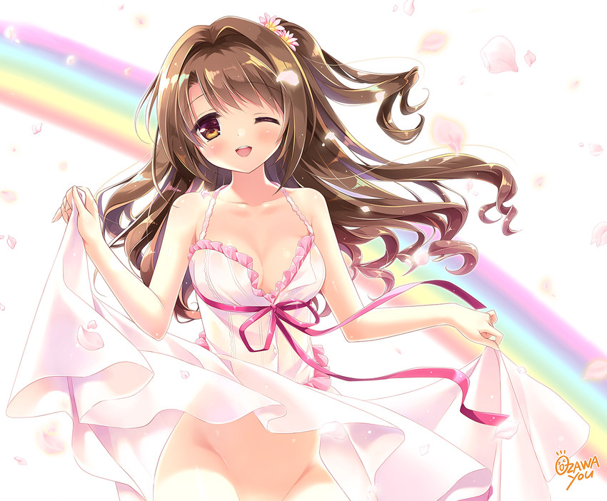 shimamura uzuki (idolmaster and 1 more) drawn by ozawa_yuu