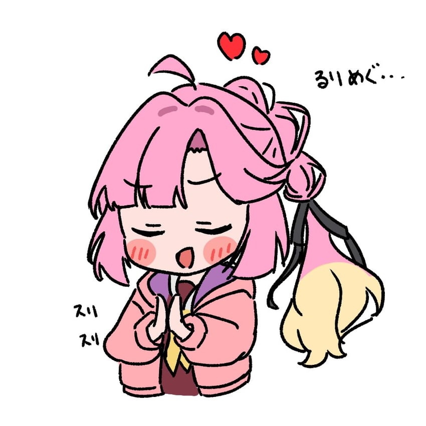 anyoji hime (love live! and 1 more) drawn by amarinihuku