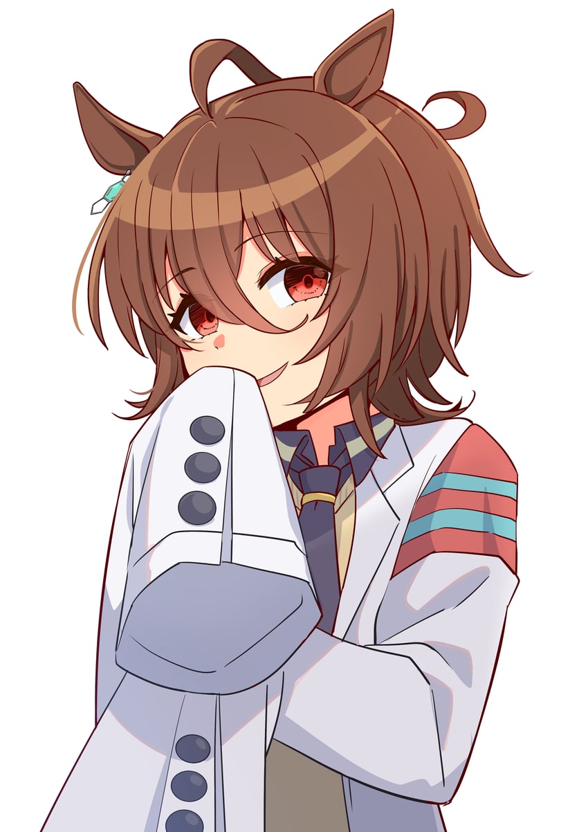 agnes tachyon (umamusume and 1 more) drawn by ao_(flowerclasse)