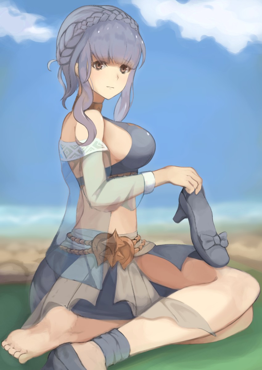 marianne von edmund (fire emblem and 2 more) drawn by akacolor