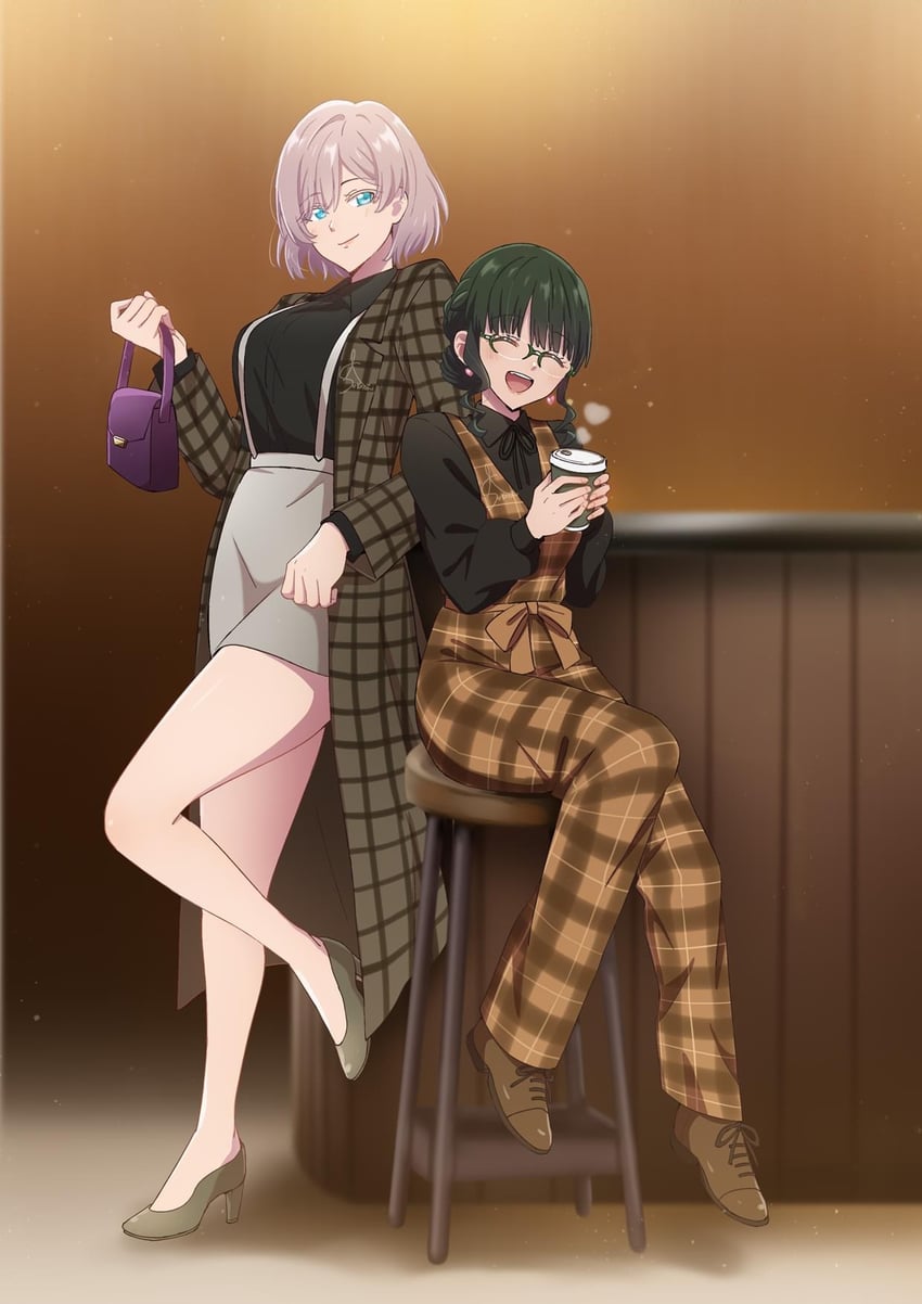 mujina and anosillus ii (gridman universe and 1 more) drawn by nikonishi