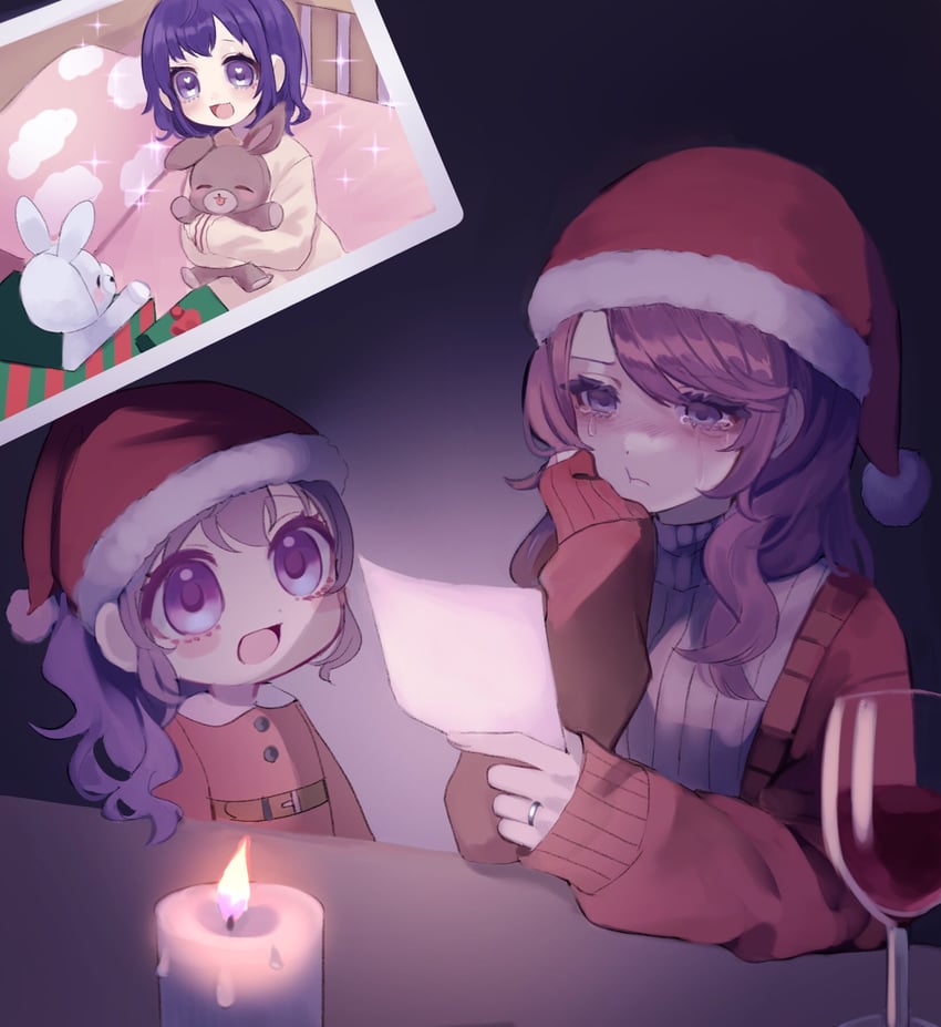 asahina mafuyu and asahina mafuyu's mother (project sekai) drawn by jishou_210