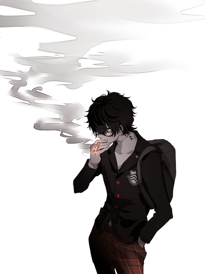amamiya ren (persona and 1 more) drawn by an_(bfzann)