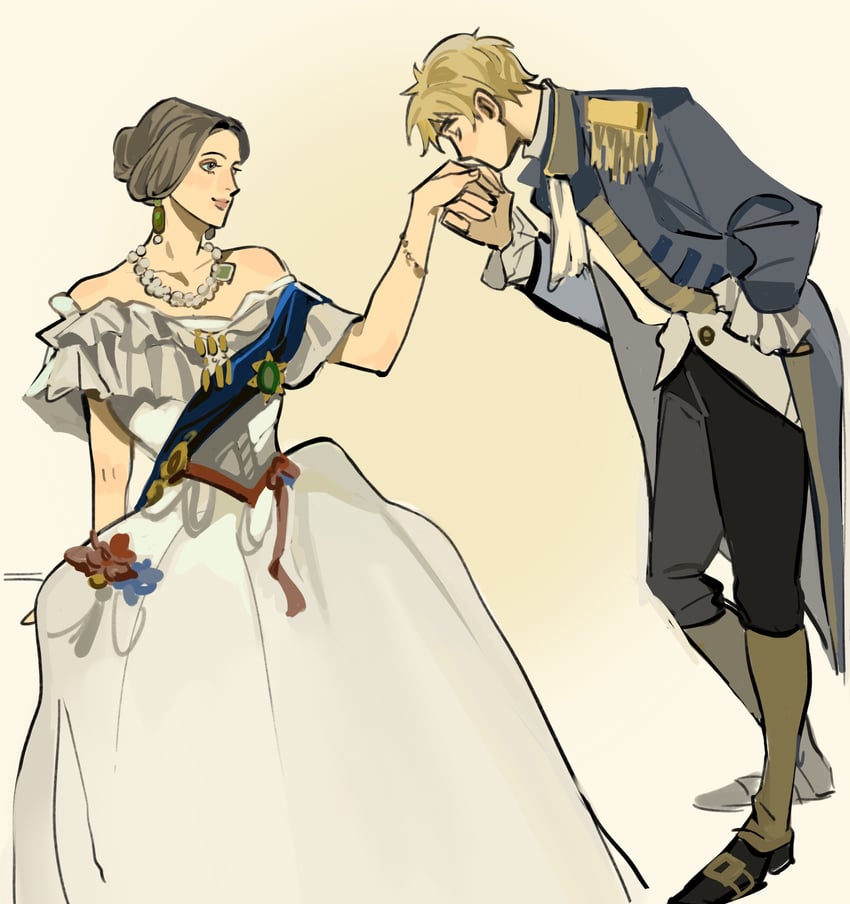 united kingdom and queen victoria (real life and 1 more) drawn by pixels_(penelopejo18155)