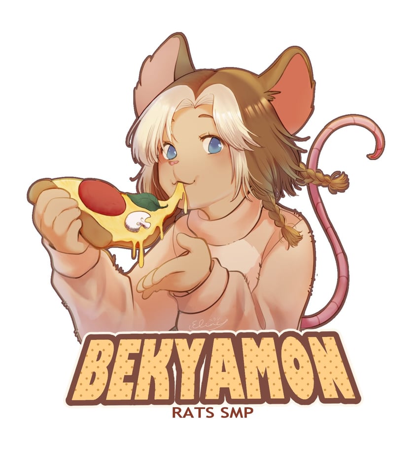 bekyamon (minecraft youtube and 1 more) drawn by elineyuhu
