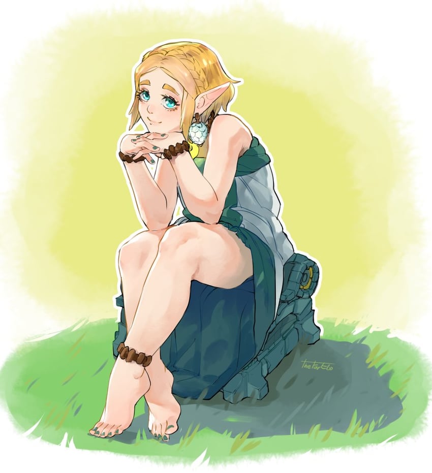 princess zelda (the legend of zelda and 1 more) drawn by thefarelo