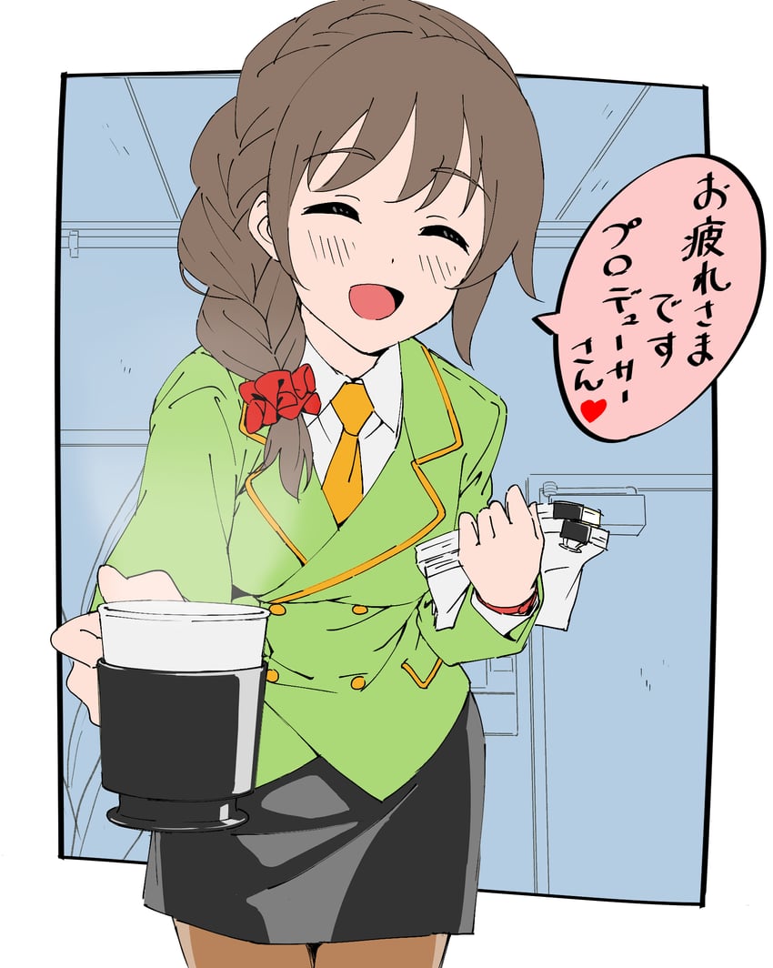 senkawa chihiro (idolmaster and 2 more) drawn by dr._gero_(staedtler_0508)