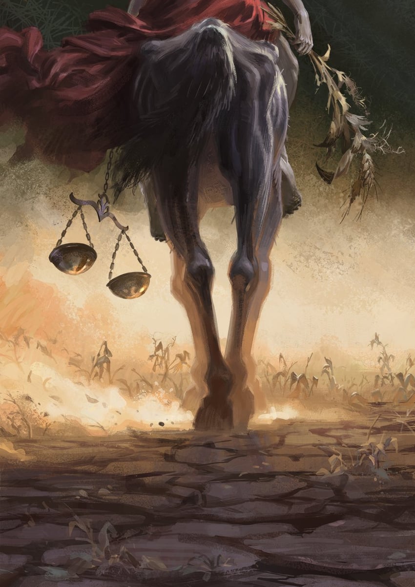 famine (original and 1 more) drawn by delarave