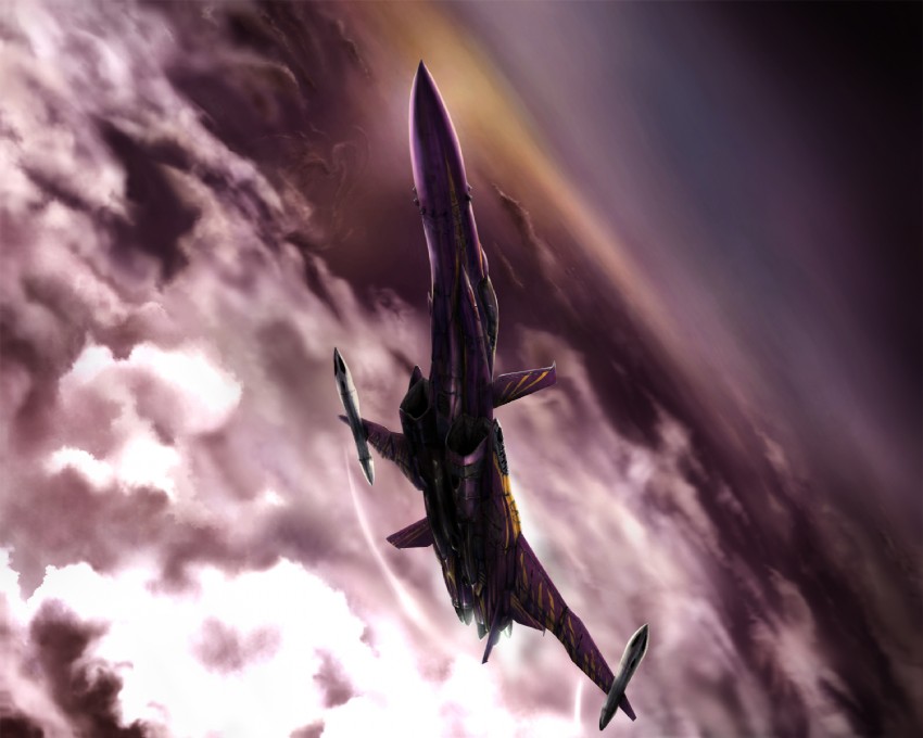 sv-51 and nora polyansky (macross and 1 more)