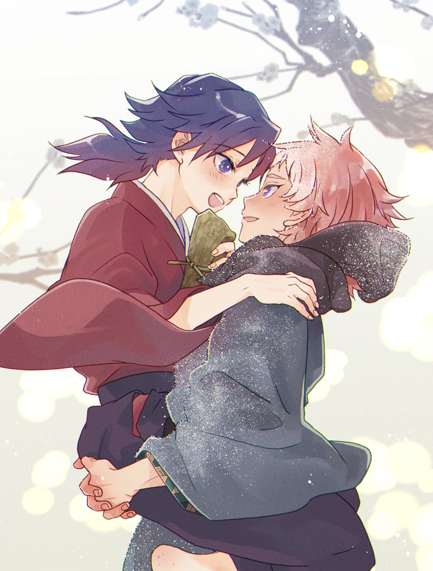 tomioka giyuu and sabito (kimetsu no yaiba) drawn by kozenini