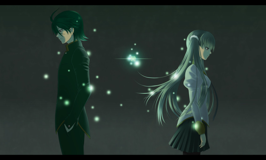 araragi koyomi and oikura sodachi (monogatari) drawn by mc-4