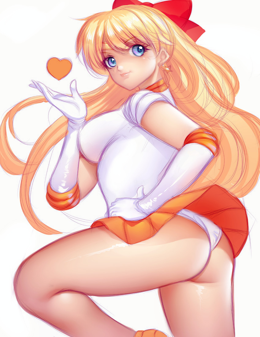 aino minako and sailor venus (bishoujo senshi sailor moon) drawn by juan_romero