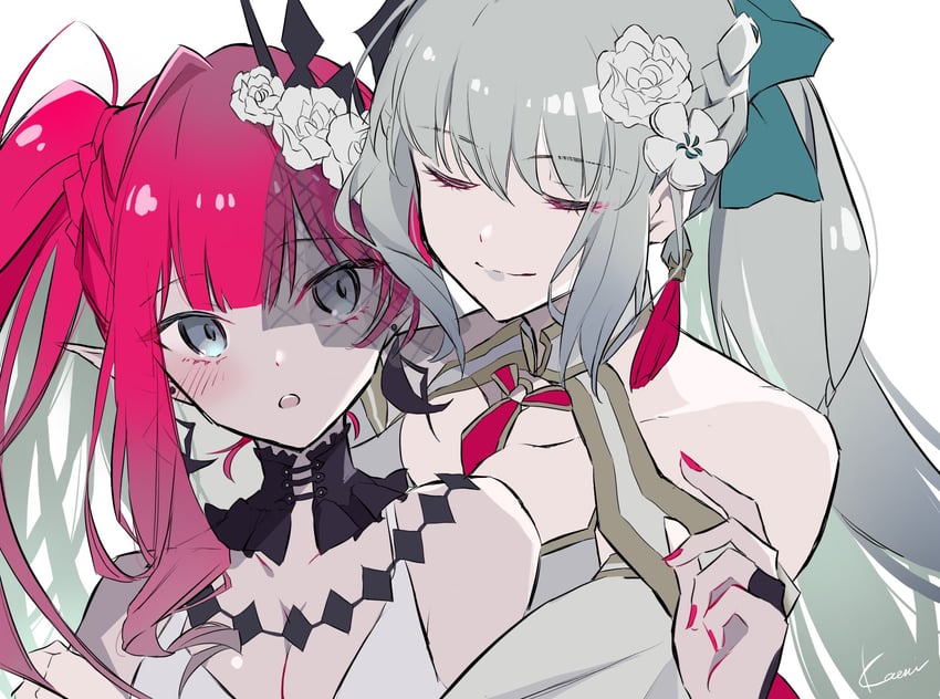 baobhan sith and morgan le fay (fate and 1 more) drawn by kaeru0617173
